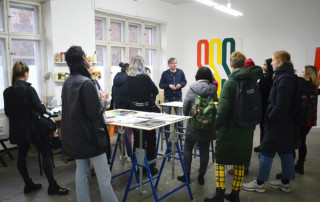 Atelierbesuch JENS WOLF