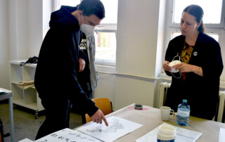 Basiskurs EXPERIMENTELLES ZEICHNEN von Emily Hunt