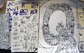 Basiskurs EXPERIMENTELLES ZEICHNEN von Emily Hunt