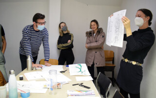 Basiskurs EXPERIMENTELLES ZEICHNEN von Emily Hunt