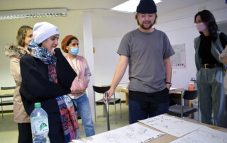 Basiskurs EXPERIMENTELLES ZEICHNEN von Emily Hunt