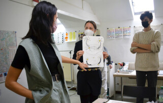 Basiskurs EXPERIMENTELLES ZEICHNEN von Emily Hunt