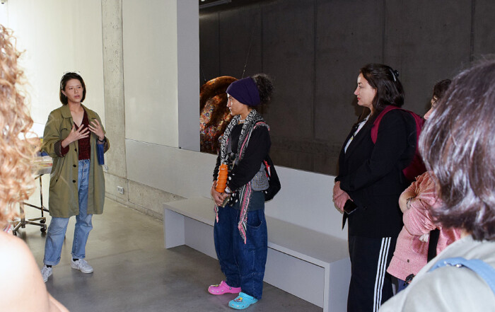 Besuch EARWAX von Wong Ping bei Times Art Center Berlin
