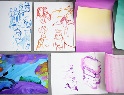 Workshop EXPERIMENTAL DRAWING by Emily Hunt