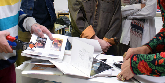 Workshop EXPERIMENTAL DRAWING: Artist Books by Emily Hunt
