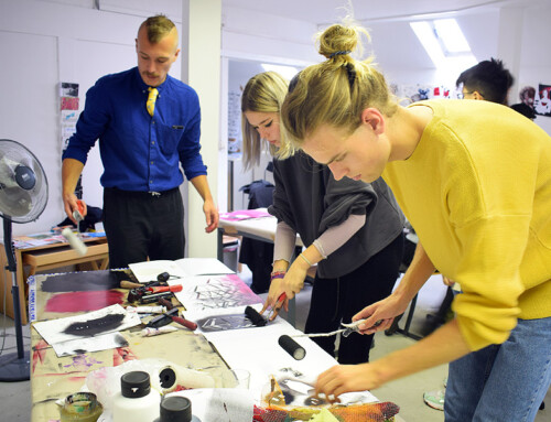 Workshop EXPERIMENTAL DRAWING: Multiples & Sequels by Anja Tchepets