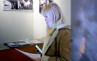 Visit to FROM THE HIDDEN GARDENS curated by Saeed Foroghi at Axel Obiger