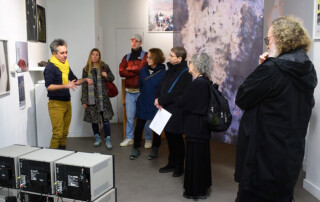 Visit to FROM THE HIDDEN GARDENS curated by Saeed Foroghi at Axel Obiger