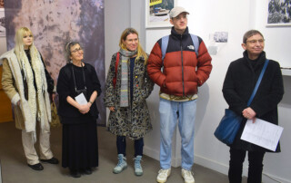 Visit to FROM THE HIDDEN GARDENS curated by Saeed Foroghi at Axel Obiger
