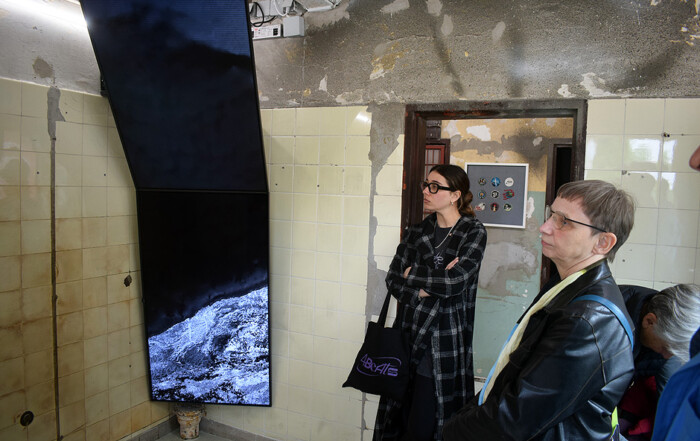 Visit to COSMOPOLITICS by Juliette Chartier, Stefan Eichhorn, Adriana Knouf, Nonhuman Nonsense, Quadrature at Kunstbrücke am Wildenbruch