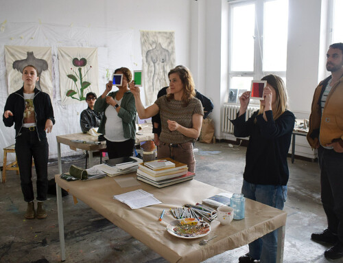 Lecture LIVE PERFORMANCE AND PERFORMANCE FOR CAMERA, IMMERSIVE ENVIRONMENTS AND INTERACTIVE SITUATIONS by Prof. Kerstin Cmelka