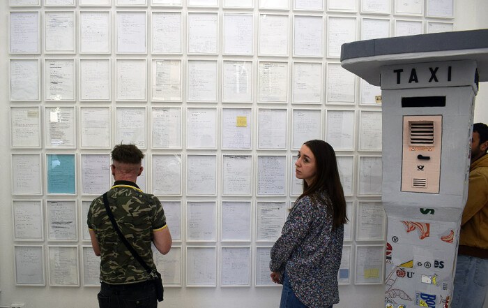 Visit to TRANSCENDENTAL SEDUCTION by Una Szeemann at Galerie Kai Erdmann & INFORMATION by Christian Jankowksi & Michael Schmidtmann at Nizza Berlin