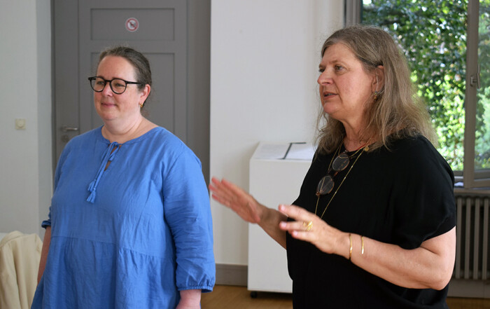Visit to J’AI PERDU MON EURYDICE – ACH, ICH HABE MEINE EURYDIKE VERLOREN by Christina Dimitriadis at Schwartzsche Villa