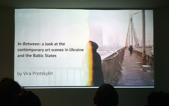 Presentation IN-BETWEEN: A Look at the Contemporary Art Scenes in Ukraine and the Baltic States by CCP Fellow Vira Protskykh