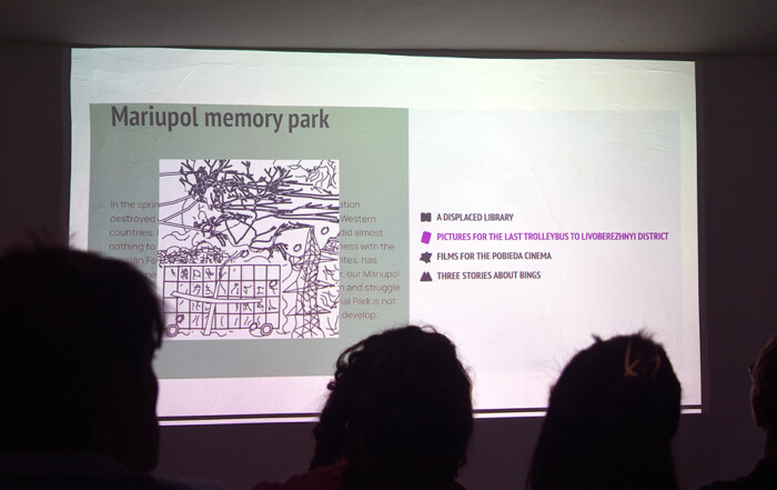 Presentation IN-BETWEEN: A Look at the Contemporary Art Scenes in Ukraine and the Baltic States by CCP Fellow Vira Protskykh