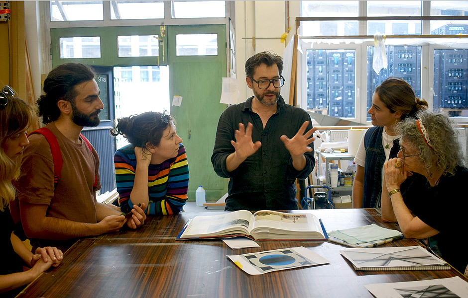 Studio Visit to Timo Nasseri