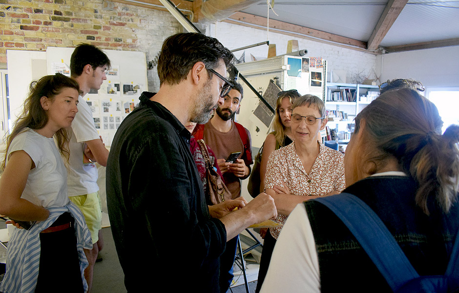 Studio Visit to Timo Nasseri