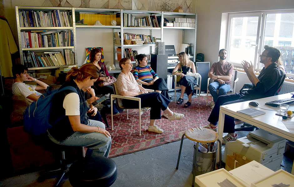 Studio Visit to Timo Nasseri