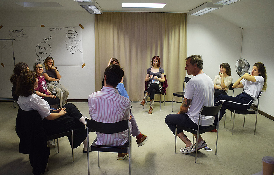 Workshop COLLABORATIVE PERFORMANCE: Togetherness and Tensions by JAŠA