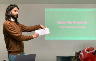 MEMORIES UNSEALED: A Cylinder Seal Making Workshop by CCP Fellow Ali Raid Najm