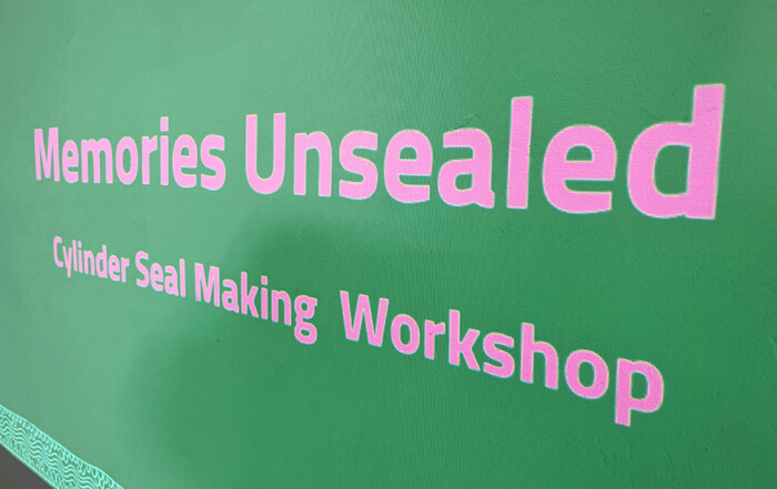 MEMORIES UNSEALED: A Cylinder Seal Making Workshop by CCP Fellow Ali Raid Najm