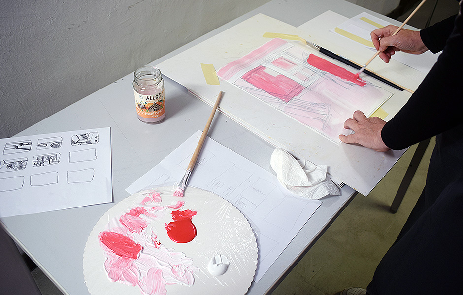 Workshop: EXPLORATIONS IN PAINTING: Constructing Compelling Space by Julie Beugin