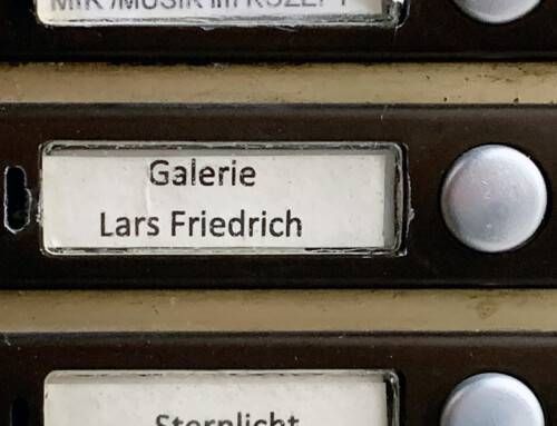 Visit to Flora Klein at Galerie Lars Friedrich