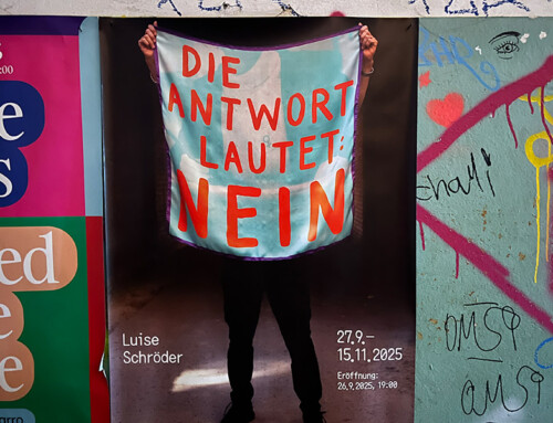 Visit to The answer is: NO by Luise Schröder at alpha nova & galerie futura