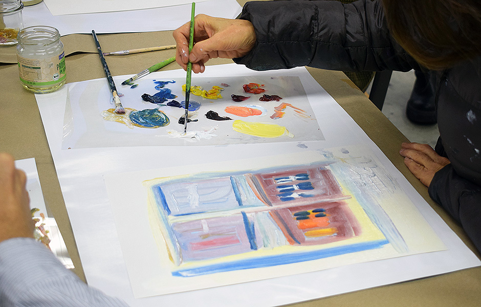 Workshop: EXPLORATIONS IN PAINTING: Color and Light in Oil Painting by Anna Slobodnik