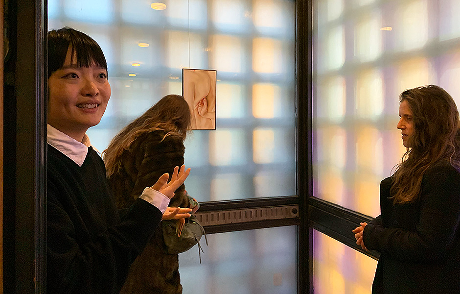 Visit to EINDRINGLING by Lukas Luzius Leichtle at CCA Berlin