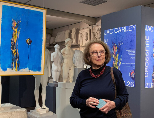 Visit to CROSSFIRE by Jac Carley at Cast Collection of Ancient Sculptures Berlin