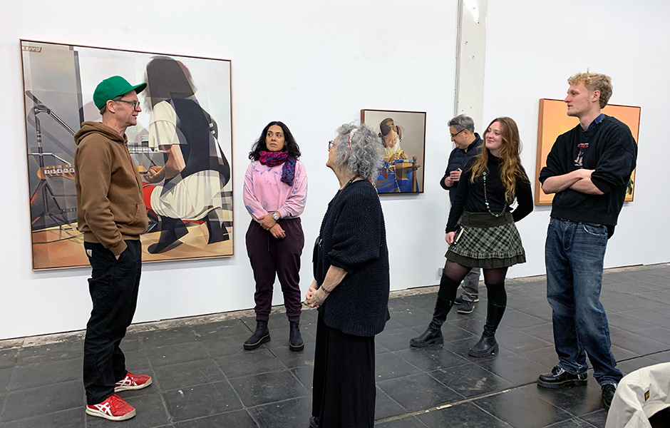 Studio Visit to René Wirths