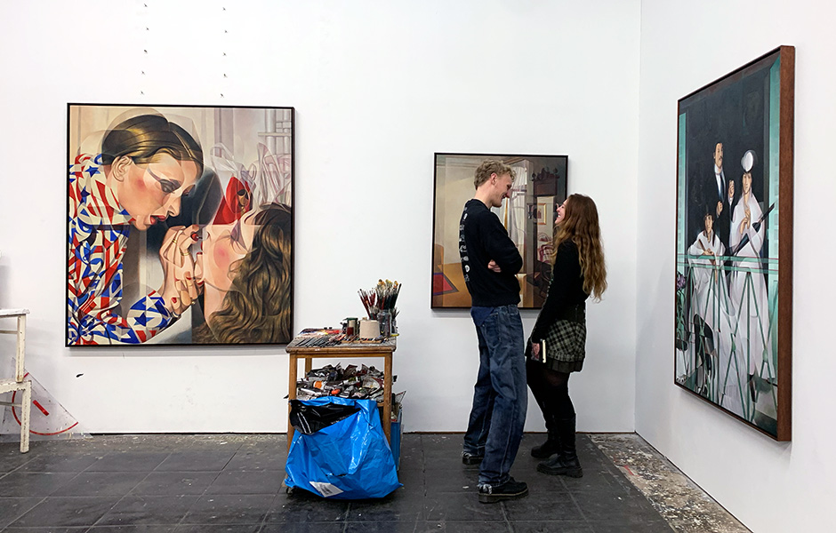 Studio Visit to René Wirths