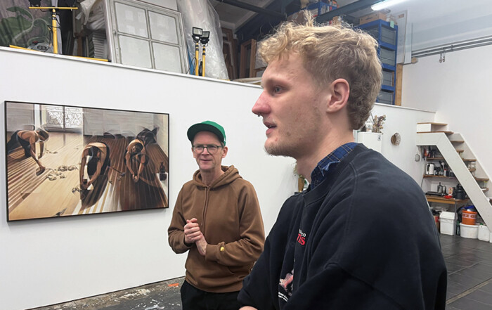 Studio Visit to René Wirths