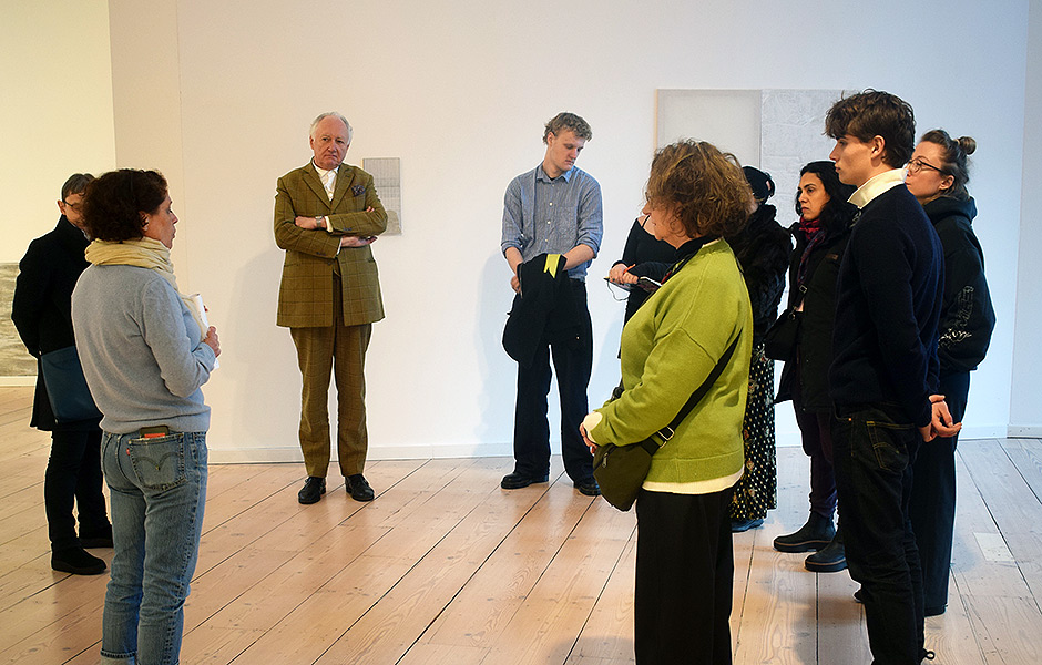 Visit to LIKE WOLVES ON THE FOLD by Gerhard Hoehme & Delia Jürgens at Galerie Nothelfer