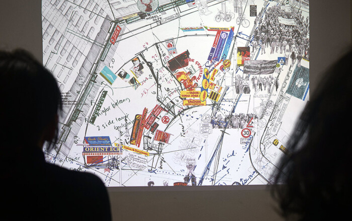 Lecture WALKING TO DRAWING — Mapping Power, Memory, and Public Space Through Artistic Practice by Larissa Fassler