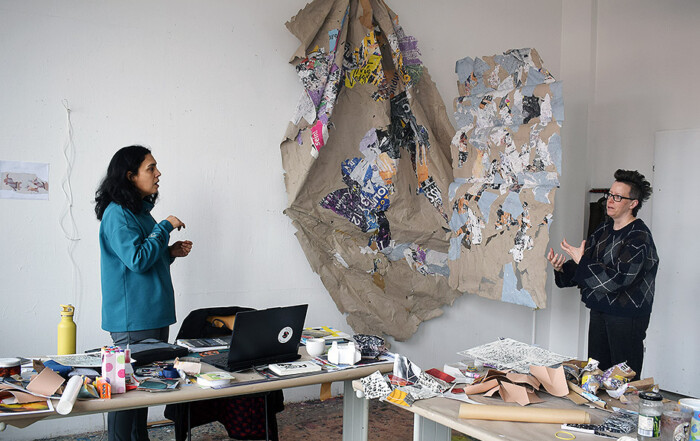 Lecture WALKING TO DRAWING — Mapping Power, Memory, and Public Space Through Artistic Practice by Larissa Fassler