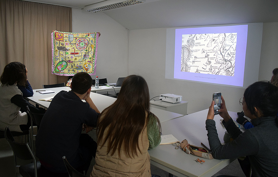 Workshop EXPERIMENTAL DRAWING: The Psychogeograhic Industriebahn by Emily Hunt