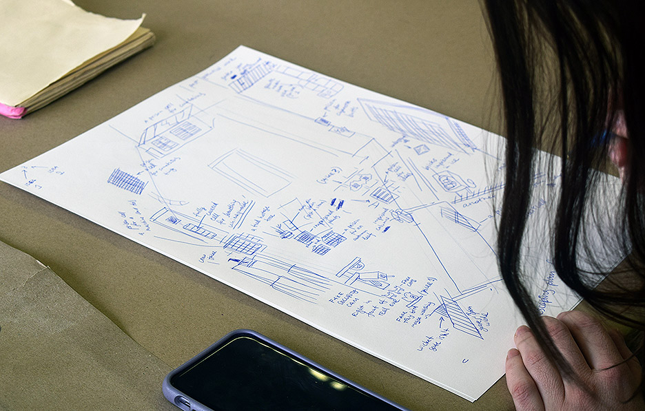 Workshop EXPERIMENTAL DRAWING: The Psychogeograhic Industriebahn by Emily Hunt