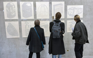 Visit to GAZING AS THE VOID BEGINS by Kiyomi+Tetsuhiro Uozumi at NADAN