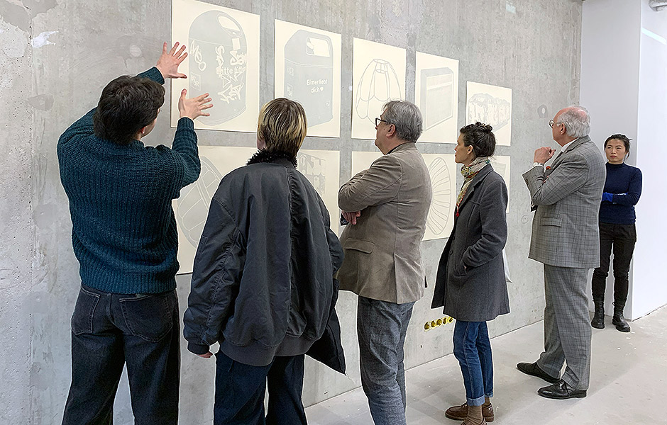 Visit to GAZING AS THE VOID BEGINS by Kiyomi+Tetsuhiro Uozumi at NADAN