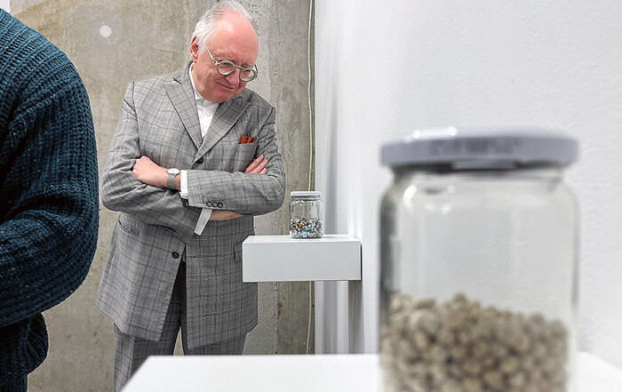 Visit to GAZING AS THE VOID BEGINS by Kiyomi+Tetsuhiro Uozumi at NADAN