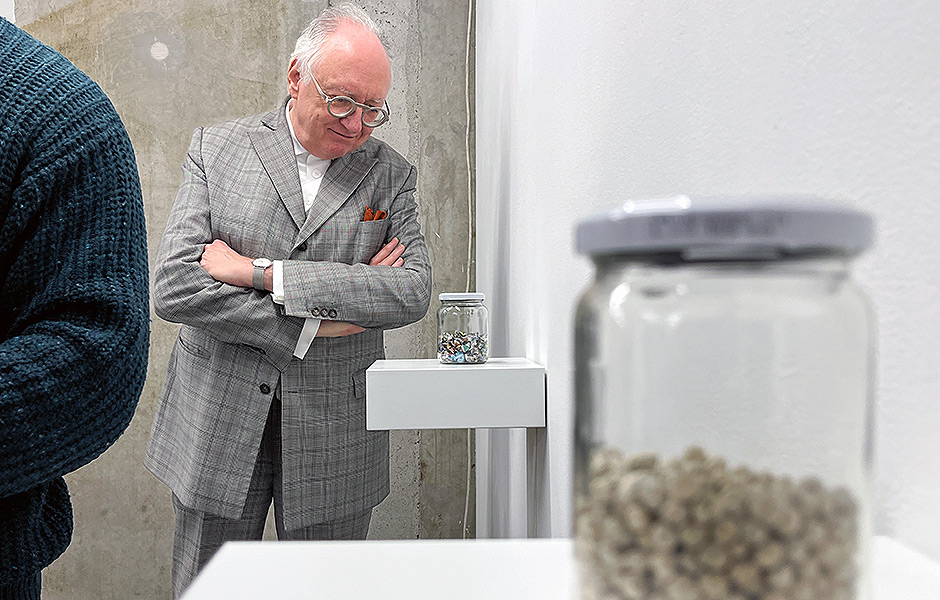 Visit to GAZING AS THE VOID BEGINS by Kiyomi+Tetsuhiro Uozumi at NADAN