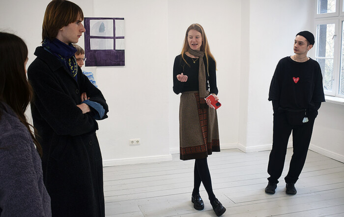 Visit to WILL-O’-WISP by Paul K. Müller & Dominika Bednarsky at Studio Hanniball