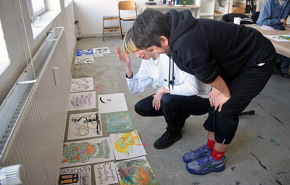 Workshop EXPLORATIONS IN PAINTING – Painting as Scene: Desire, Landscape & Haptic Perception by Mahsa Saloor