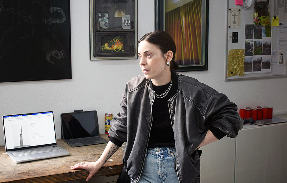 Studio Visit to Monika Grabuschnigg