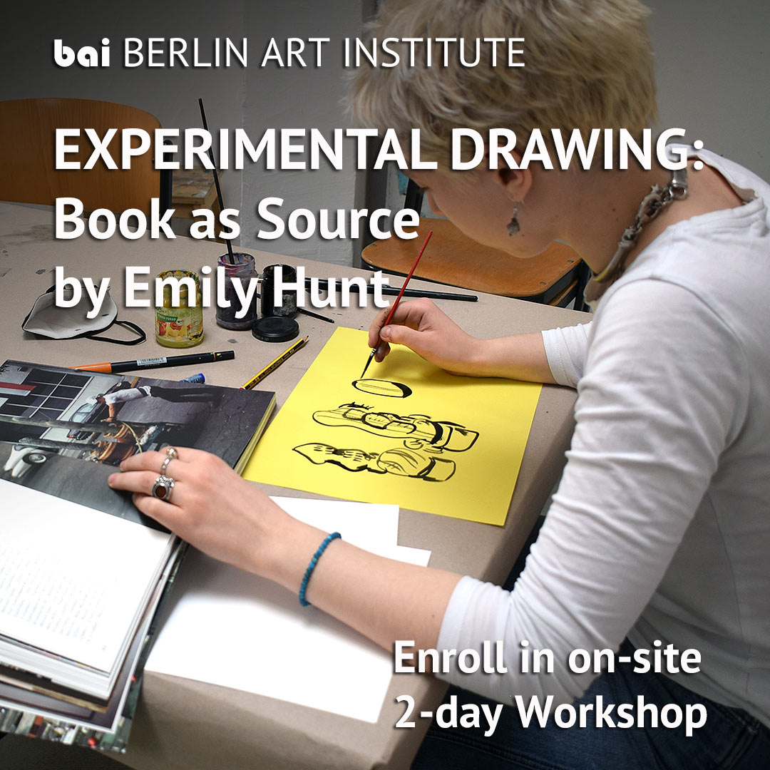 Workshop EXPERIMENTAL DRAWING: Book as Source by Emily Hunt