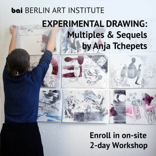 Workshop EXPERIMENTAL DRAWING: Multiples & Sequels by Anja Tchepets