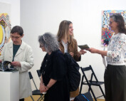 Visit to RUSSISCHE LANDSCHAFT V by Simon Ostaschenko at Jewish School of Art Project Space