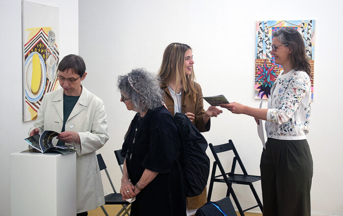 Visit to RUSSISCHE LANDSCHAFT V by Simon Ostaschenko at Jewish School of Art Project Space
